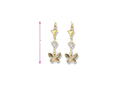 Gold Plated | Animal Earrings